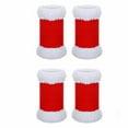 thumbnail image 2 of Yuarrent Vendas de poliéster para piernas de Papá Noel con ribete de piel sintética para fiestas navideñas, accesorios para disfraces de Cuidado ecuestre y deportes tipo+2, 2 of 6