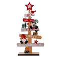 thumbnail image 1 of Dsscvnef Christmas Table Decoration Wooden Plate with Snowman English Letters Desktop Ornament for Holiday Festive, 1 of 5