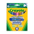 thumbnail image 1 of Crayola Ultra-Clean Washable Broad Line Markers, Assorted Colours 16 Count, 1 of 4