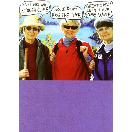 Recycled Paper Greetings Tough Climb Funny Humorous