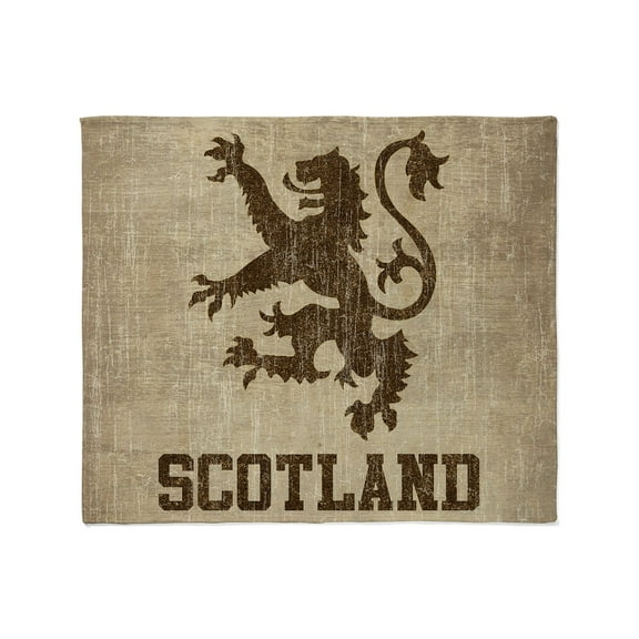 CafePress - Vintage Scotland Throw Blanket - Soft Fleece Throw Blanket, 50"x60" for All Ages