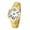 Gold-White-W, variant on Women's Elastic Strap Watch: Large Face Big Number Easy Reader Watch Analog Quartz Watch Waterproof Casual Business Dress Wristwatch