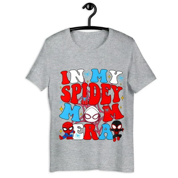 In my Spidey Mom Era Shirt, Mother's Day Gift For Mom, Spidey Hero Mom Shirt, Gwen Stacy Spider Women Shirt, Spider Mom Birthday Gift Tee RE