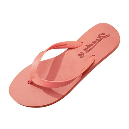 

KI-8jcuD Open Toe Slippers Women Shoes Flat Bottom Fashion Flip Flops Waterproof Beach Flip Flops Flip Flops Espadrille Wedge Sandals For Women Flip Flop Sandals For Women With Arch Support Cute San