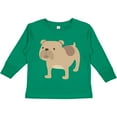 thumbnail image 3 of Inktastic Bulldog Boys or Girls Long Sleeve Toddler T-Shirt, 3 of 5