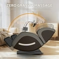 thumbnail image 2 of HSUNNS Massage Chair, Full Body Air Pressure Massage Recliner Chair with Stretch Leg and Built-In Rollers Base, Zero Gravity Massage, 6 Massage Rollers, Portable Stand, Gray, 2 of 8