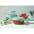 thumbnail image 2 of Anchor Hocking 13294AHG18 Trueseal Glass Food Storage with Mineral Blue Lids - 10 Piece Set, 2 of 2