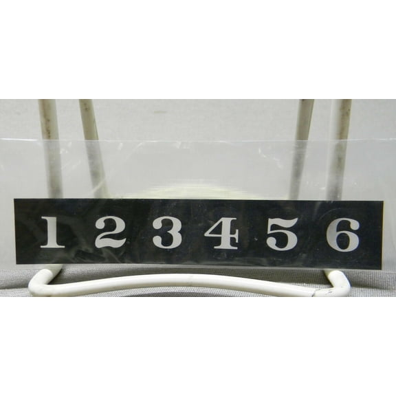 Lionel Replacement Part - Number Lenses FASTRACK Remote SWITCHES 6102045203