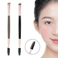 thumbnail image 2 of Brosse à Sourcils Double Tête Brosse à Cils Sourcils Cosmétique Professionnelle Beauté 2 Y8h0, 2 of 5