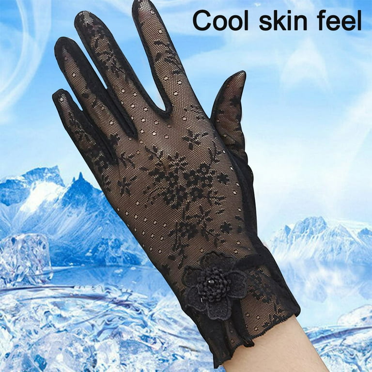 Where can i buy black lace gloves deals