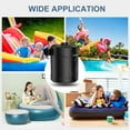 thumbnail image 2 of Versatile Wireless Electric Charging Pump - 5000mAh Portable Inflator for Rolling Grill Basket  Hair Dryer  Vacuum Pump  Air Cushion  Swimming Ring  and Inflatable Sofa, 2 of 9