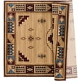 thumbnail image 2 of United Weavers Rustic Forest Bayard Southwestern Border Runner Rug, Beige, 2'7" x 7'4", 2 of 9