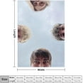 thumbnail image 3 of Blanket Sam and Colby Blanket Soft Comfortable Warm Wool Blanket Fan Gift Suitable for Room Sofa Office Bed Car Camping Sofa Decoration Comfortable Plush Beach 30"x40", 3 of 6