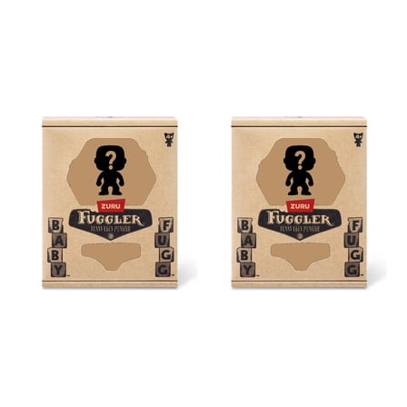 Set of 2 Zuru Fuggler Baby Fugg 3.5 Inch Plush Toy Mystery Random Assortment