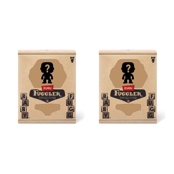 Set of 2 Zuru Fuggler Baby Fugg 3.5 Inch Plush Toy Mystery Random Assortment