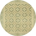 thumbnail image 1 of Ahgly Company Indoor Round Abstract Copper Green Oriental Area Rugs, 7' Round, 1 of 6