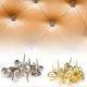 thumbnail image 3 of 500PCs Upholstery Nails Chrysanthemum Shape Sofa Decor Clothing Accessories Iron 11 x 16MM, 3 of 5