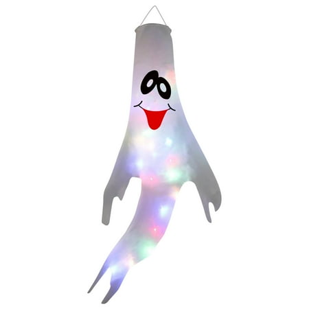 

Honeeladyy Sales Online Halloween Decorative Printing Led Light String Ghost Pendant