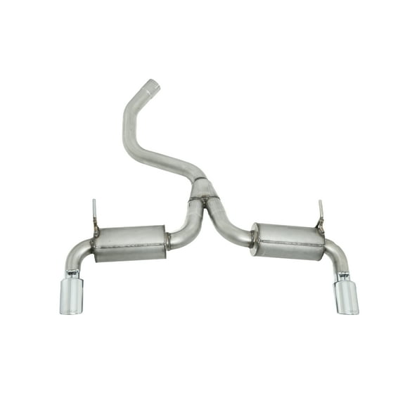 Cat-Back Dual Split Exhaust System, Stainless Fits select: 2019-2021 JEEP CHEROKEE TRAILHAWK