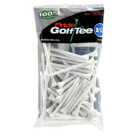 UPC: 0048929199634 | Pride Golf Tee 3.25 inch  White  75 Count