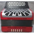 thumbnail image 2 of Acordeón Hohner Compadre A48241 31 Botones y 12 Bajos Rojo, 2 of 4