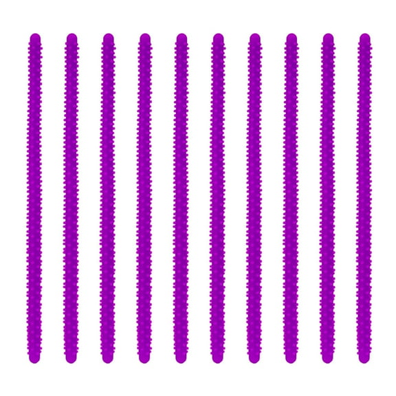 10 Pcs Hair Rolls for Hair Styling Silicone Hair Barred Hair Perm Rods Hair Beauty and Dye Tool