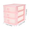 thumbnail image 2 of unbranded Organizador De Escritorio Plástico Rosa Con Cajones Para Uso En Y, 2 of 6