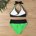 thumbnail image 5 of Enjoytime Womens Swimsuits Cute Halter 2 Piece Bikini Sets for Women Modest Plus Size Bathing Suit Summer Athletic Swimwear, 5 of 5
