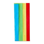 Hello Hobby Primary Multicolor Tissue Paper Squares, 20" x 20", 6 Sheets
