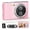 pink, variant on 48MP Digital Camera with Dual Lens, 16x Zoom Vlogging Camera, Point and Shoot Travel Camera with Autofocus, Rechargeable Battery, Gift for Photography (ANYDEAR)