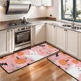thumbnail image 3 of Kitchen Rugs Sets Of 2,Pastel Halloween Pattern Anti Fatigue Kitchen Mat Rugs Non Slip Washable,Decorative Kitchen Floor Mats for Kitchen,Sink,Laundry,17"x47"+17"x47", 3 of 5