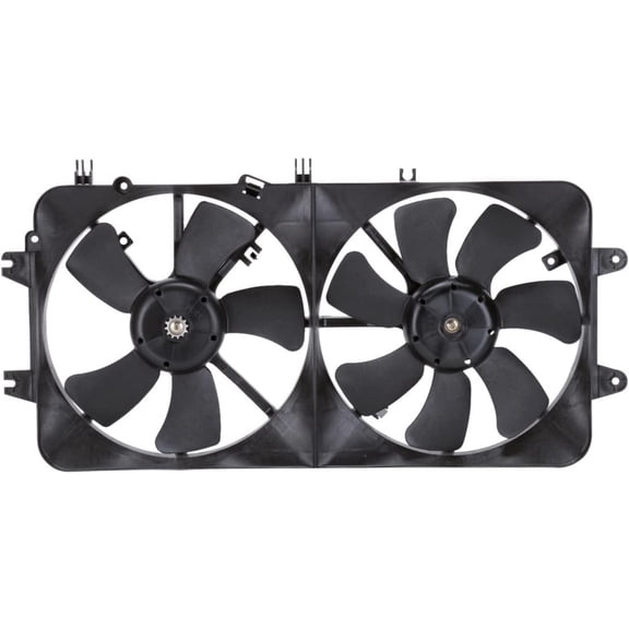 For Mazda 626 2.0L Cooling Fan Assembly for Radiator / A/C Condenser 2000 2001 2002 For MA3115114 | FS1G-15-150