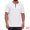 White, variant on DARING DIVA Men's Henley Short Sleeve Button Down Jacquard Knitted T-Shirt M Black