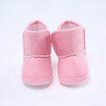 thumbnail image 3 of URMAGIC 0-18M Newborn Baby Cute Boots Winter Infant Soft Sole Anti-Slip Shoes Toddler Solid Snow Warm Boots, 3 of 6