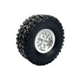 thumbnail image 2 of Para Wpl D12 B24 B16 B36 C14 Jjrc Rc Car Wheel Rim Hub Repuesto, plata Afortunado Sencillez, 2 of 5