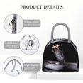 thumbnail image 4 of Easygdp Black Cobra Snake Bolsa de Almuerzo Insulada Grande, Forro de Aluminio, Diseño Espacioso, a Prueba de Fugas, Ideal para Trabajo, Picnics, Viajes y Actividades al Aire Libre, 4 of 6