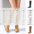 thumbnail image 3 of POROPL Winter Boots for Women,Knee High Boots Ruched Slouch Boots Low Heel Casual Dress Boots, 3 of 6