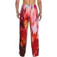 thumbnail image 3 of Balery Men'S Autumn Maple Leaves Pants,Sleepwear Pants,Pajama Pants,Pj Bottoms Drawstring And Pockets-X-Large, 3 of 9