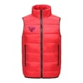 thumbnail image 6 of SELONE Heated Vests for Men Women 1 Control 4 Heating Zones Fleece Jacket Sleeveless Soild Casual Coat Plus Size, 6 of 7