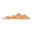 thumbnail image 2 of Perchero de pared para sombreros, versátil, ahorra espacio, rústico, de madera, gancho de pared para Marrón, 2 of 7