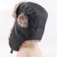 thumbnail image 7 of YAYUBA Cold Weather Trapper Hat Warm Sherpa Winter Hats for Men Windproof Earflap Cap Hunting Ski Outdoor Hat Head Warmer, 7 of 7