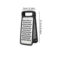 thumbnail image 2 of Stainless Steel Cheese Grater Foldable Double Sided Multi Functional for Potatoes and Cheese Kitchen Tool, 2 of 7