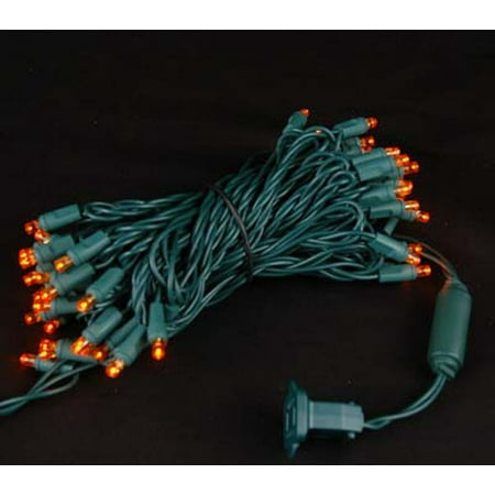 Novelty Lights 50 Light LED Christmas Mini Light Set, Outdoor Lighting Party Patio String Lights ...