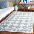 thumbnail image 2 of SAFAVIEH Ebony Mercia Diamond Area Rug, Blue/Ivory, 9' x 12', 2 of 10