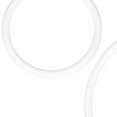 thumbnail image 4 of CWI Lighting Hoops 5 Light Contemporary Metal LED Chandelier in Satin Gold, 4 of 5