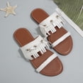 thumbnail image 4 of Summer Womens Sandals Fashionable and Casual Style Outer Wear Strap Flat Beach Slippers, 4 of 9