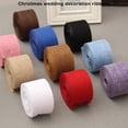 thumbnail image 4 of VONKY Natural Jute Hessian Burlap Ribbon For Rustic Weddings Belt Strap Craft, 4 of 9