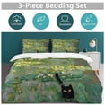 thumbnail image 5 of Monet painting Consistent Build Light Sleep Soft Finish Hotel Zipper Duvet Cover Sets Benefit, 5 of 5