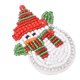 thumbnail image 2 of Parches de diamantes de vidrio Vhermosa con cuentas 2 piezas para ropa y bolsos Glamour Sparkling Snowman Embroidery, 2 of 8