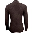 thumbnail image 4 of Duoif Womens Sweaters, Women's Hollow Knitted Sweater - Bottoming Shirt Top Sweaters for Women Coffee M, 4 of 8